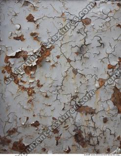 Photo Texture of Metal Peeling Rusted