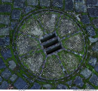 Ground Sewer Grate 0005