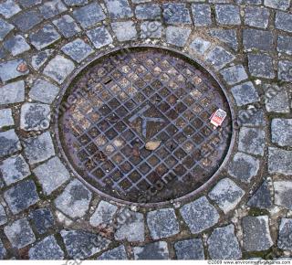 Ground Sewer Grate 0011