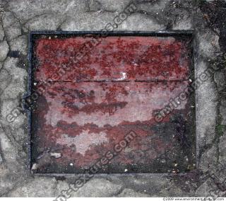 Ground Sewer Grate 0007