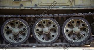 Photo Texture of Tank Wheels