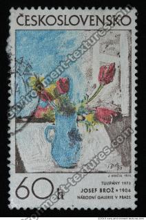 Photo Textures of Postage Stamp