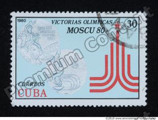 Photo Texture of Postage Stamp