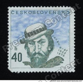 Photo Texture of Postage Stamp