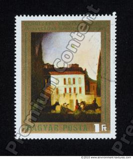 Photo Texture of Postage Stamp