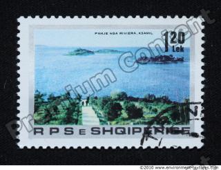 Photo Texture of Postage Stamp