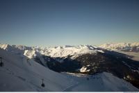 Photo Texture of Background Snowy Mountains