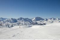 Photo Texture of Background Snowy Mountains