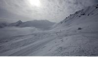 Photo Texture of Background Snowy Mountains