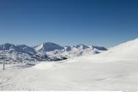 Photo Texture of Background Snowy Mountains