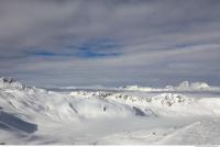 Photo Texture of Background Snowy Mountains