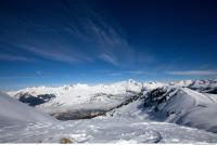 Photo Texture of Background Snowy Mountains