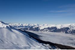 Photo Textures of Background Snowy Mountains