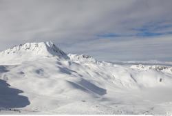 Photo Textures of Background Snowy Mountains