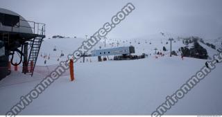 Photo Texture of Background Snowy Mountains