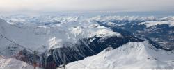 Photo Textures of Background Snowy Mountains