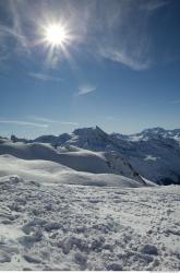 Photo Textures of Background Snowy Mountains