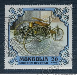 Photo Texture of Postage Stamp