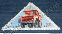 Photo Texture of Postage Stamp