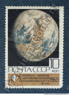 Photo Texture of Postage Stamp