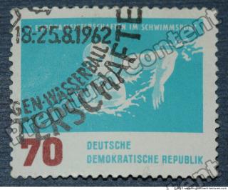 Photo Texture of Postage Stamp