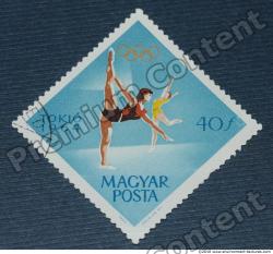 Photo Texture of Postage Stamp