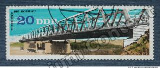 Photo Texture of Postage Stamp