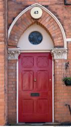 Single Old Wooden Doors