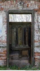 Single Old Wooden Doors