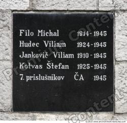 Memorial Plaque