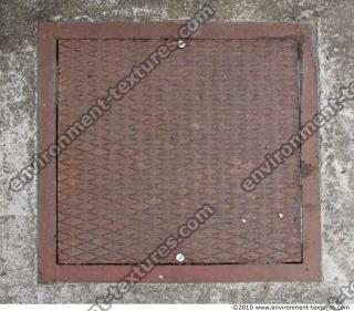 Ground Sewer Grate 0006