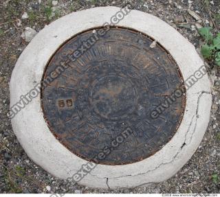 Ground Sewer Grate 0011