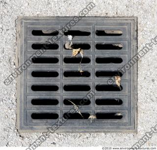 Ground Sewer Grate