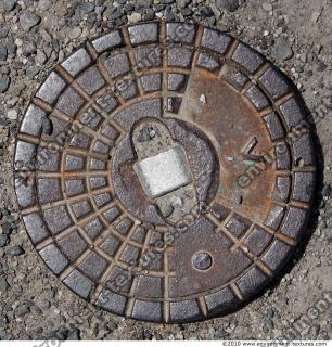 Ground Sewer Grate 0007