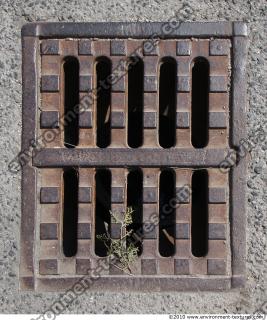 Ground Sewer Grate 0003