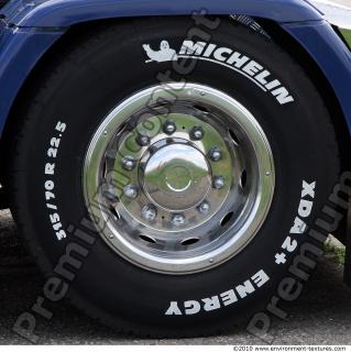 Photo Texture of Truck Wheel