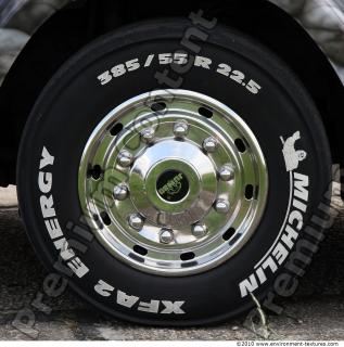 Photo Texture of Truck Wheel