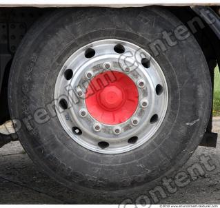 Photo Texture of Truck Wheel