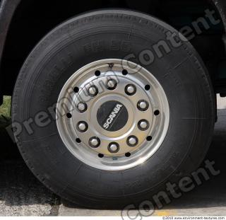 Photo Texture of Truck Wheel