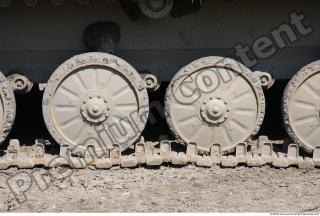 Photo Texture of Tank Wheels