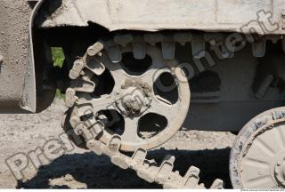 Photo Texture of Tank Wheels