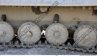 Photo Texture of Tank Wheels