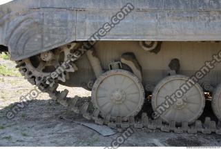 Photo Texture of Tank Wheels