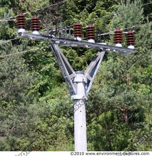 Photo Texture of Power Line