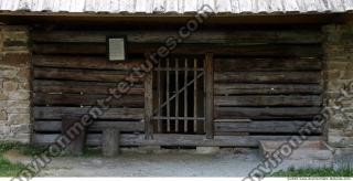 Photo Texture of Building House Wooden