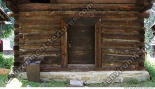 Photo Texture of Building House Wooden