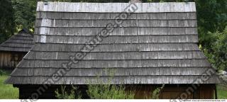 photo texture of roof wooden