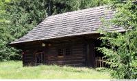 Photo Texture of Building House Wooden