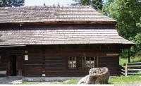 Photo Texture of Building House Wooden