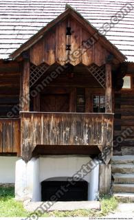 Photo Texture of Building House Wooden